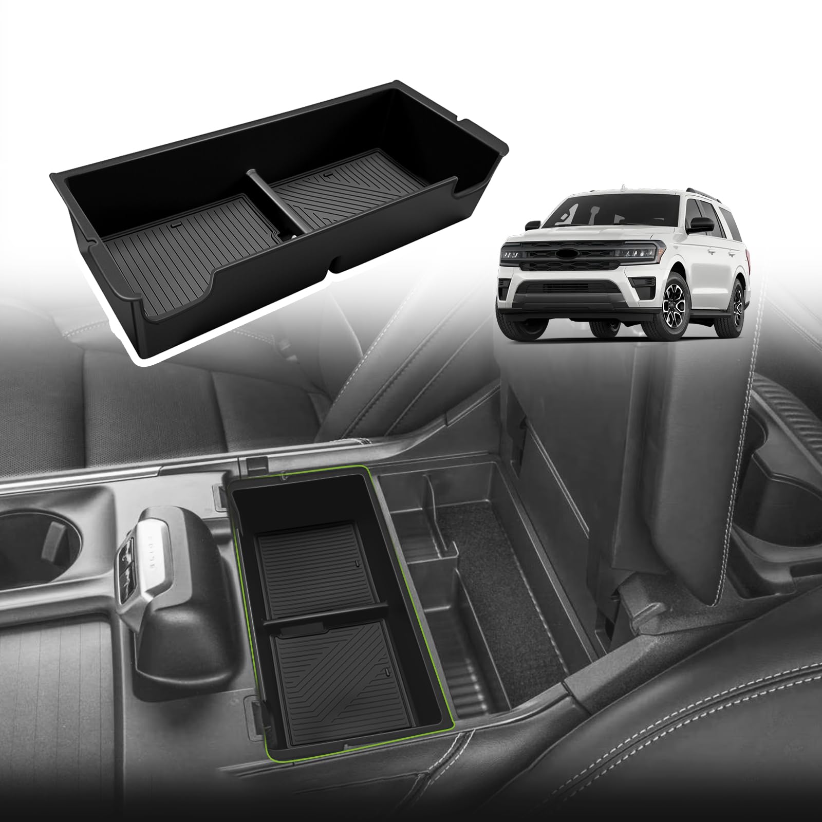 Amazon.com: Muslogy Center Console Organizer Compatible with 2026